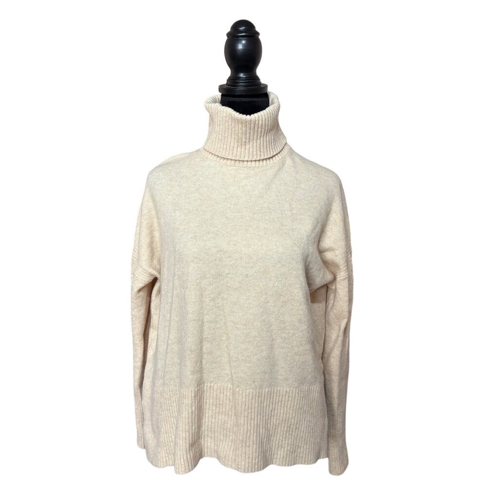 J. Crew turtleneck sweater in supersoft yarn women's XS merino wool alpaca blend